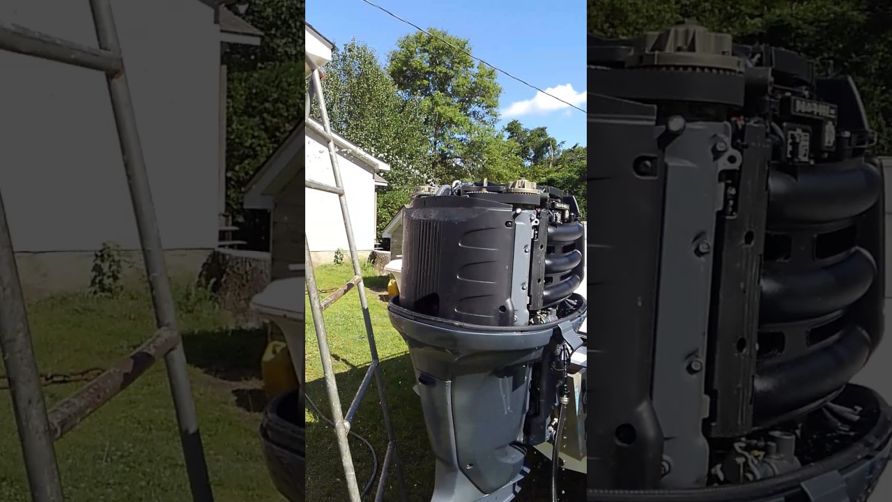 2007 250 Yamaha four stroke corrosion at thermostat YouTube