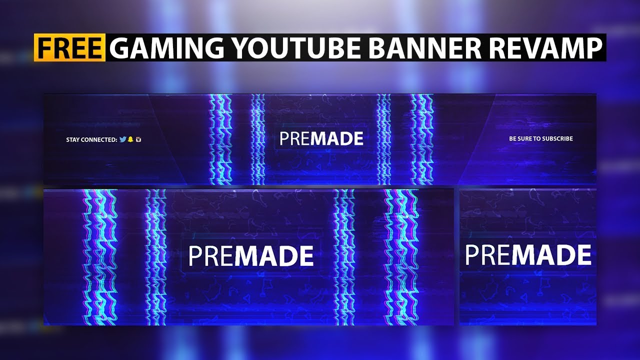 FREE Gaming Youtube Revamp Pack Speed Art + Template Download - YouTube free-gaming-youtube-revamp-pack-speed-art-template-download-youtube