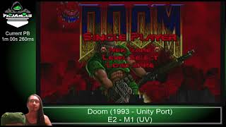 Doom93 (Unity Switch) E2 M1 (UV - P) 57s890ms