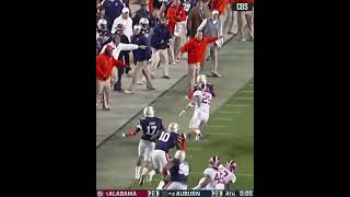 Chris Davis 109 Yard Kick 6 To Beat Alabama
