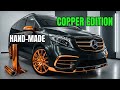 Mercedes V Class Wrap Makeover | Copper Accents & Chrome Delete