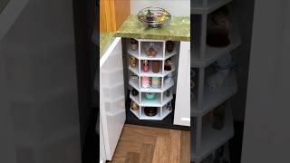 Smart Rotating Cabinet Design for Kitchen | 3D Animation