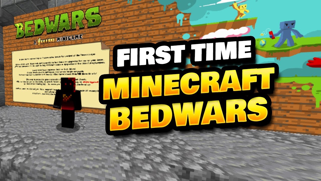 PLAYING BED WARS For The FIRST TIME EVER! (Minecraft) 