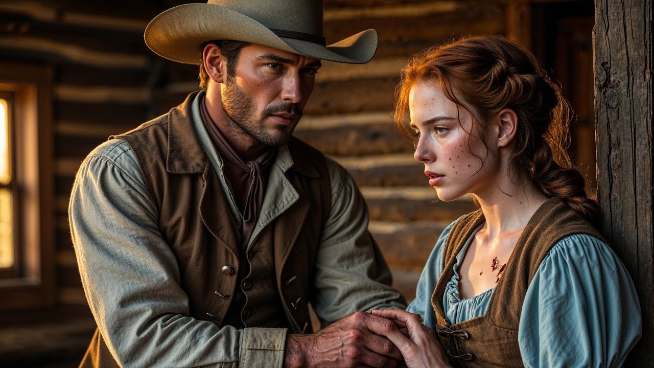 She Was Shot While Defending Her Home, The Cowboy Stopped The Bleeding And Held Her Hand