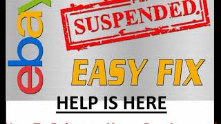 How to Reinstate Your eBay account GET Back on eBay After being Suspended