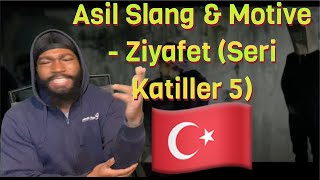 (Turkish Rap) 🇹🇷 Asil Slang & Motive - Ziyafet (Seri Katiller 5) | Twin Real World Reaction Resimi