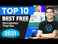 Top 10 BEST FREE WordPress Themes For 2021 [In Hindi]