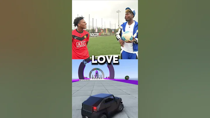 Speed asks Paul Pogba Messi or Ronaldo #shorts