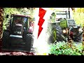 MB-tracs VS Case am Berg (Fendt rettet Case!) SOUND #Maissilage2021