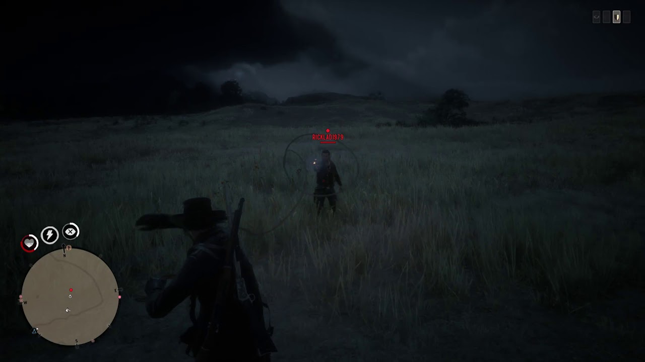 Red Dead Online chasing down an O'Griefer