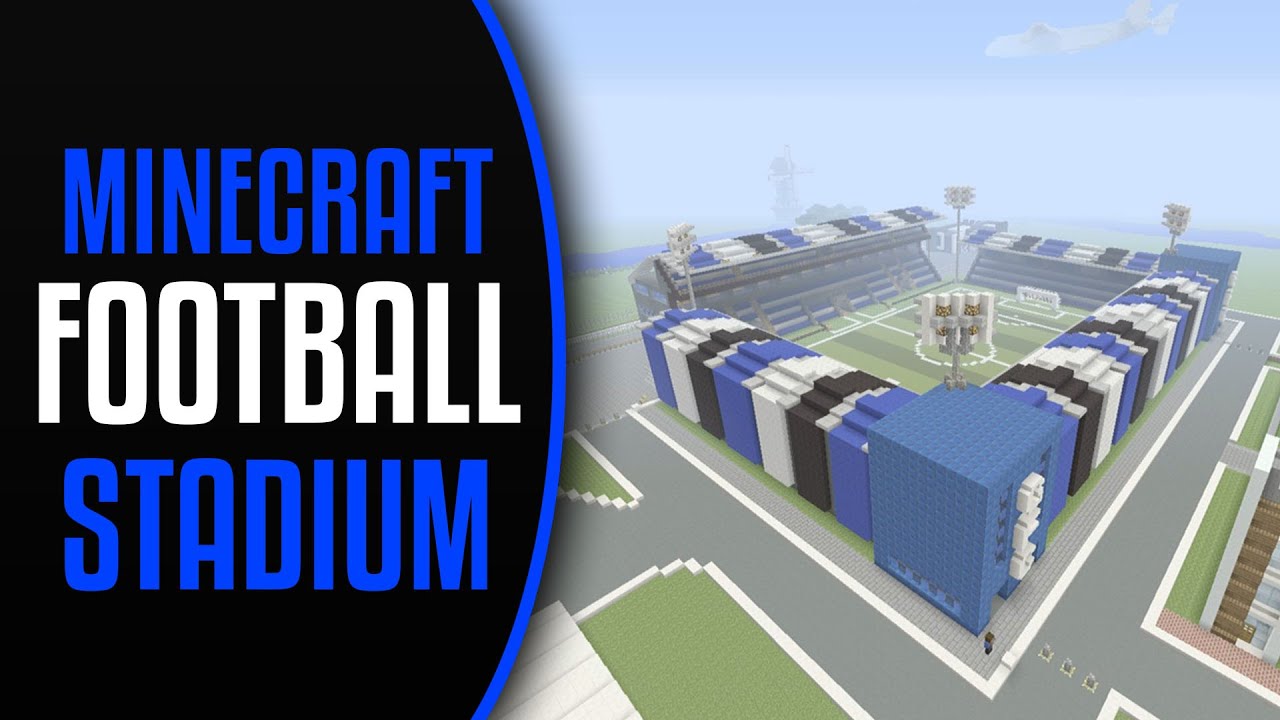 minecraft football stadium tour