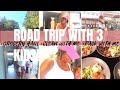 GIRLS ROAD TRIP | PACK WITH ME + 3 TODDLERS | GROCERY HAUL | REAL + RAW DAY IN THE LIFE OF A MOM