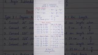 class 11th maths exercise 3 important formula and questions