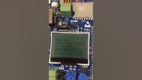 Mbed os mutex demo on lpc4337