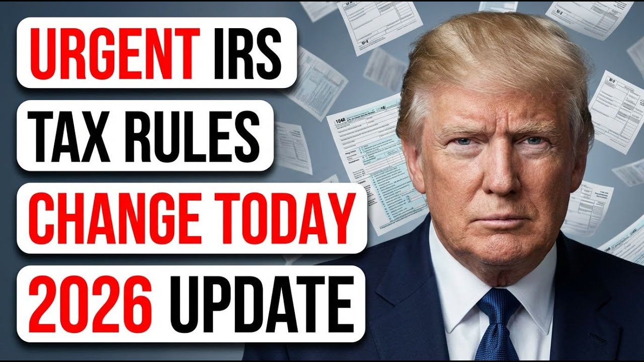 Urgent... New IRS 2026 Tax Rules Take Effect Today – A Big Change for Taxpayers