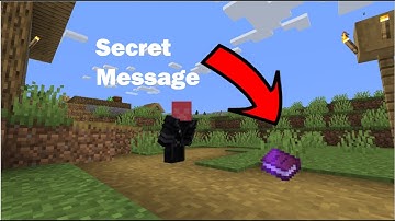 Secret Messages In Minecraft