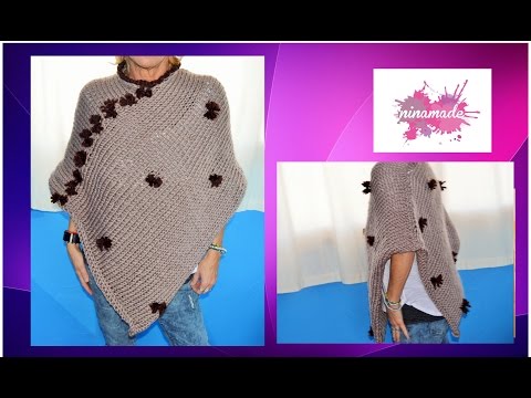 Vidéo: Comment Tricoter Un Poncho