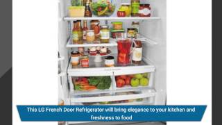 Stainless Steel Refrigerator - LFXS24623S, LG 32 3 per 4, 24 point 2, cu ft  Ultra Capacity
