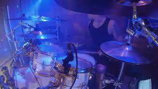 Rolf Pilve - Stratovarius - Phoenix Drum Cam @ Lallintalo, Köyliö 16/03/2019