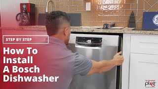 How To Install a Bosch Dishwasher  Installation
