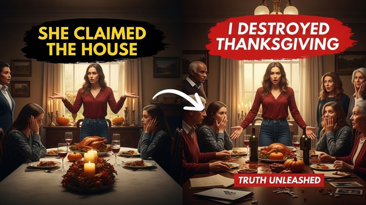 My Sister Claimed the Family Home at Thanksgiving — I Let the Truth Destroy the Celebration