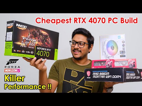 Building the Cheapest RTX 4070 PC Build in 2023 🤯 Challenge Accepted !!