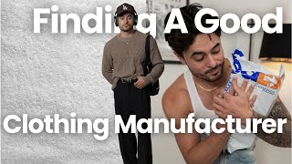 How to Find a Good Clothing Manufacture on Alibaba (Tutorial) Ep. 10