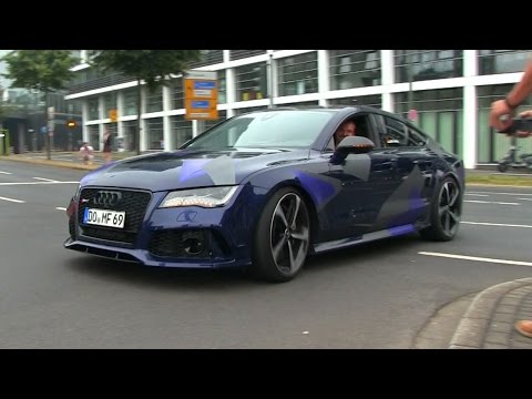 LOUD Audi RS7 W/ Milltek Exhaust | REVS + Tunnel Acceleration