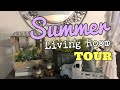 Summer Living Room Tour 2019 | Farmhouse Style