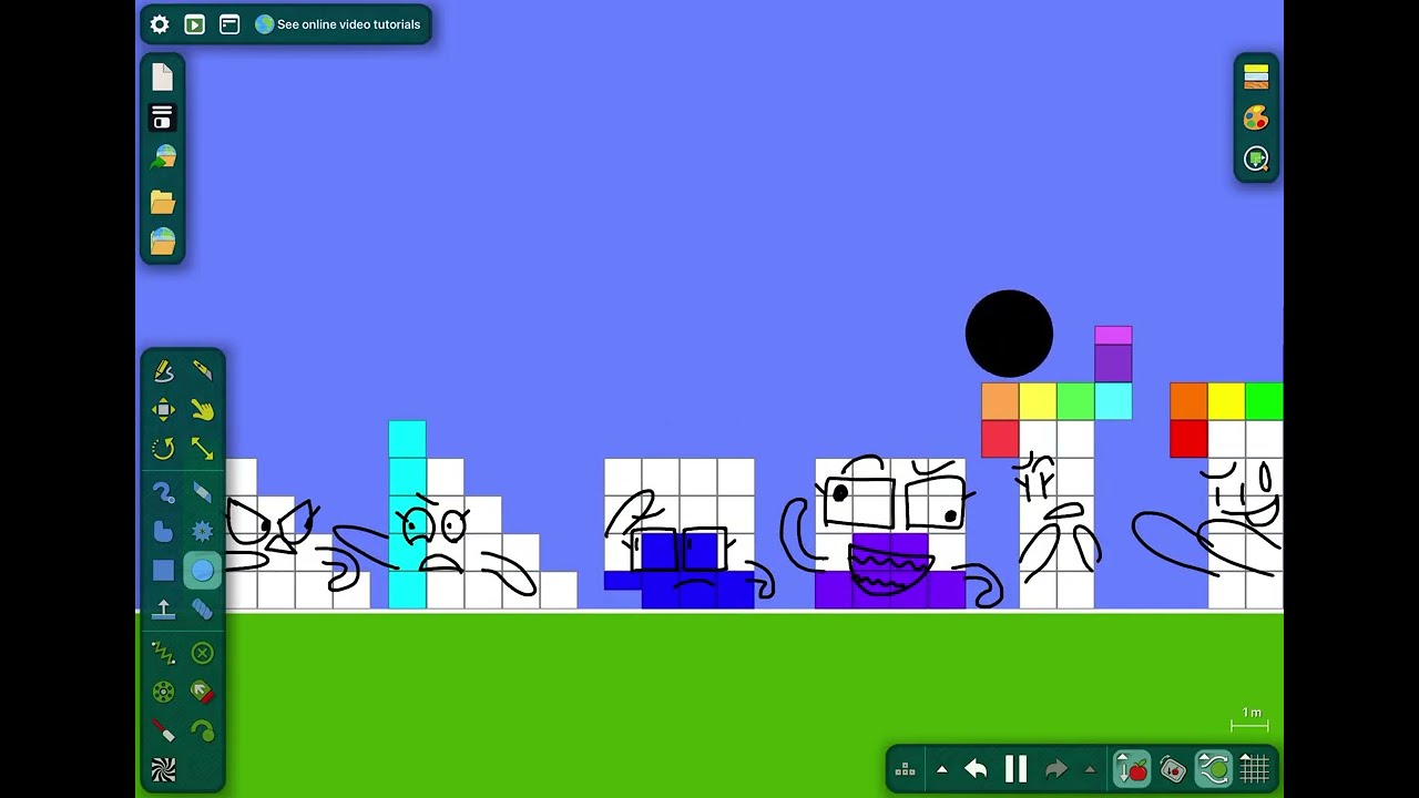 Numberblocks show s1 ep1 the round thing ruins everything 😒