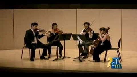 Bartok String Quartet No 3