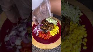 Grilled chicken chipotle bowl #chipotle bowl #grilledchicken #quickrecipes #spicyfood