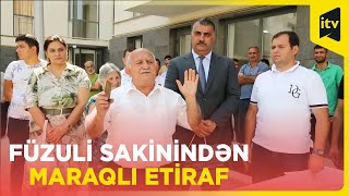 Evlərinə Qayıdan Füzuli Sakinlərinin Sevinc Gözyaşları - Mənə Deyirdilər Torpağı Yaddan Çıxar