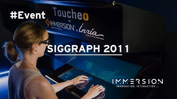 SIGGRAPH | Toucheo - Immersive multitouch workspace | 2011