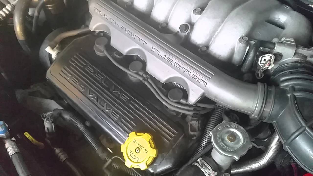 Motor Klackergeräusch Chrysler Stratus 2.5 V6 YouTube