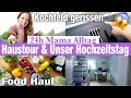 24h MAMA | HAUSTOUR 🏡 FOOD HAUL& Rezepte | PFLANZEN nachziehen | UNSER HOCHZEITSTAG