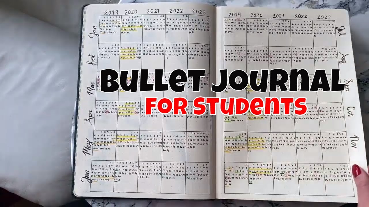 A4 Bullet Journal Setup 2020 PhD Student Bullet Journal A4 Research