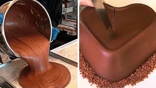 Cómo hacer el pastel de chocolate más increíble  - Pastel De Chocolate Satisfactorio