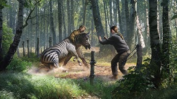 The Last Of Us Part II - #41  - "Tracking Lesson" - The Park (Abby)