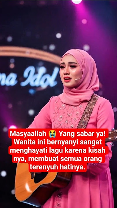 Sangat Menyentuh, wanita ini bawakan lagu orang yang salah sangat menghayati #viral #talent