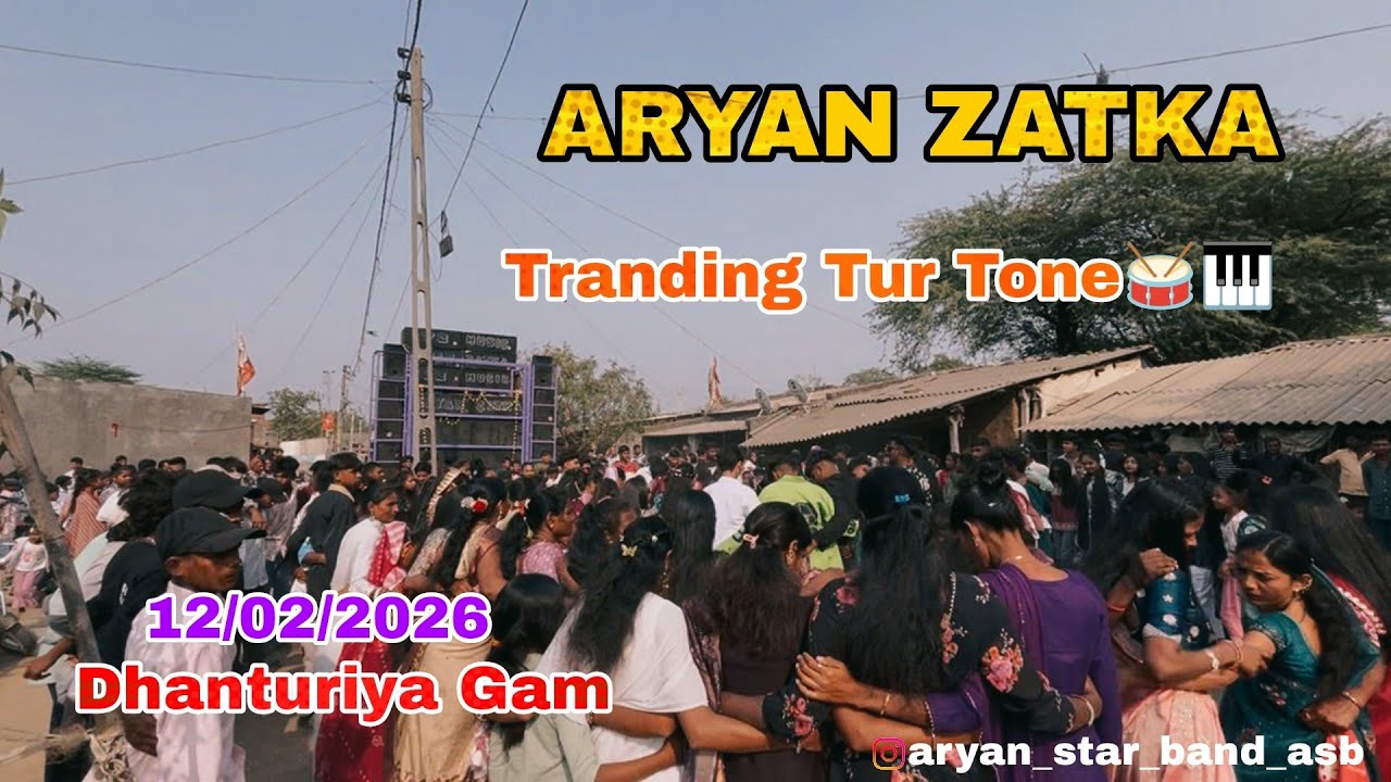 Aryan Zatka dhanturiya gam New tranding Tune baja Diya 12/02/2026