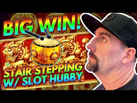 🥁 BIG WIN ON THE DRUMS 🥁 STAIR STEPPING WITH SLOT HUBBY 💥