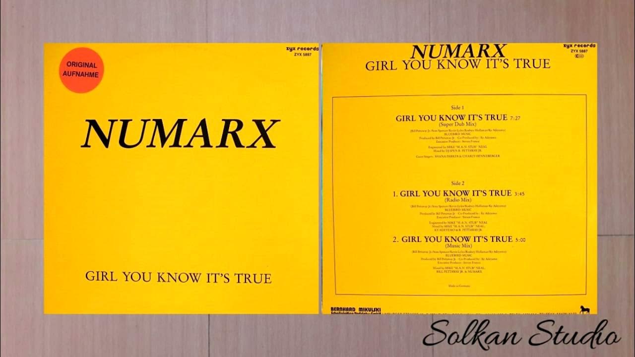 Numarx Girl You Know It's True [Super Dub Mix] YouTube