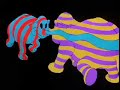 pink elephants on parade