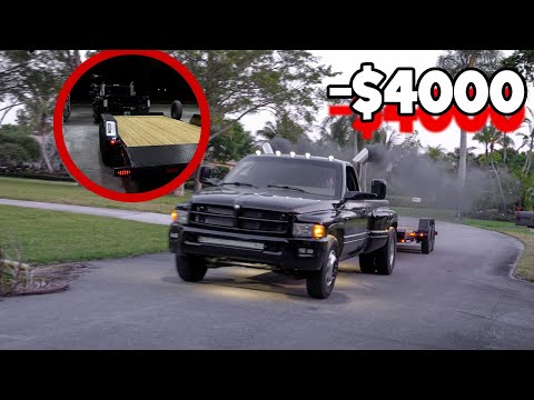 I bought a brand new trailer to haul all my cars to the track? (Full 17ft car hauler review)