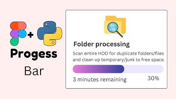 Python Tkinter Modern Progress Bar