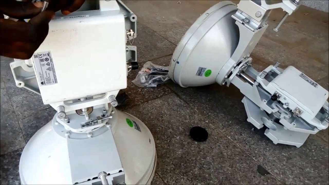 Easy Installation Huawei 0.3m Microwave Antenna YouTube