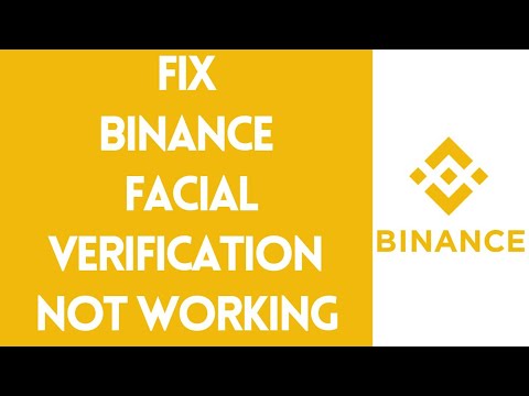 binance face verification failed