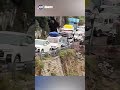 उत्तराखंड में पर्यटकों की उमड़ी भीड़ जिसके चलते लगा भारी ट्रैफिक जाम| Hindustani Reporter |