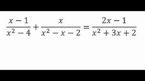 Solving Rational Equations - Linear One Solution Example 4
